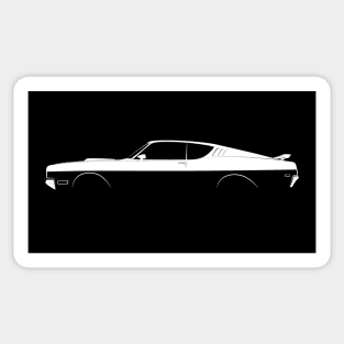 Mercury Cyclone Spoiler II Silhouette Sticker